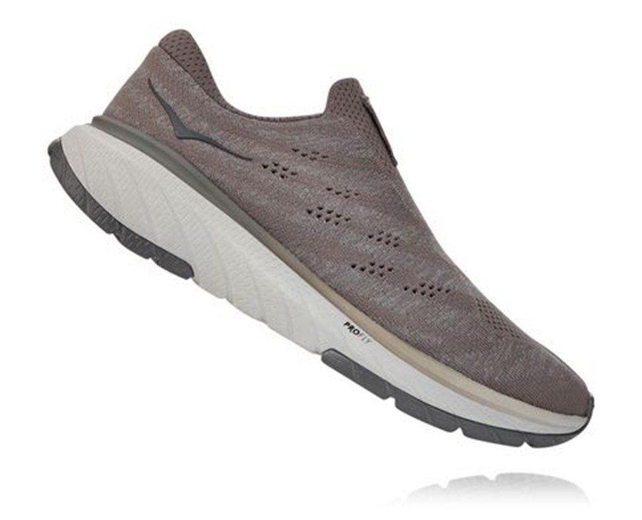 Zapatillas Running Hoka One One Hombre - Cavu 3 Slip - Gris - QVY140695